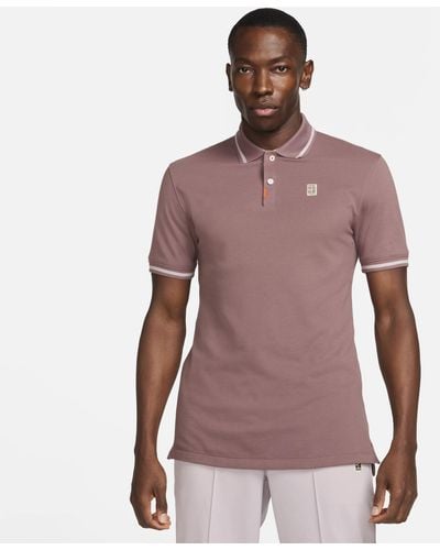 Nike The Polo Slim-fit Polo 50% Sustainable Blends - Purple