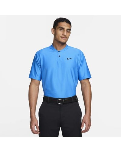 Nike Tour Dri-fit Golf Polo - Blue