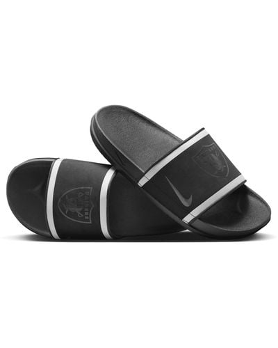 Nike Offcourt (nfl Las Vegas Raiders) Slides in Brown for Men