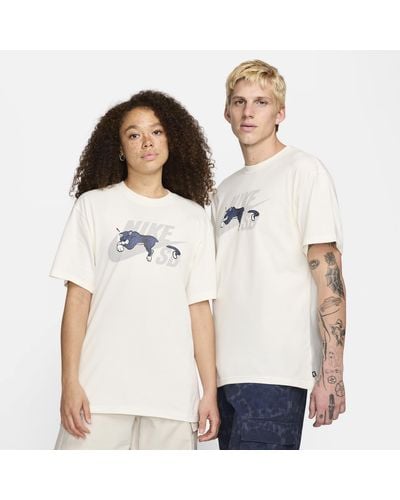 Nike Sb Skate-t-shirt Cotton - White