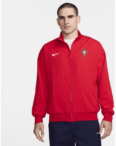 Nike Giacca da calcio dri-fit portogallo strike - Rosso