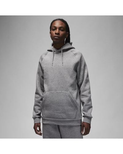 Nike Jordan Fleece Pullover Hoodie Polyester - Grey