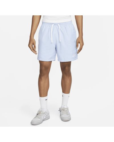 Nike Shorts in tessuto sportswear - Blu