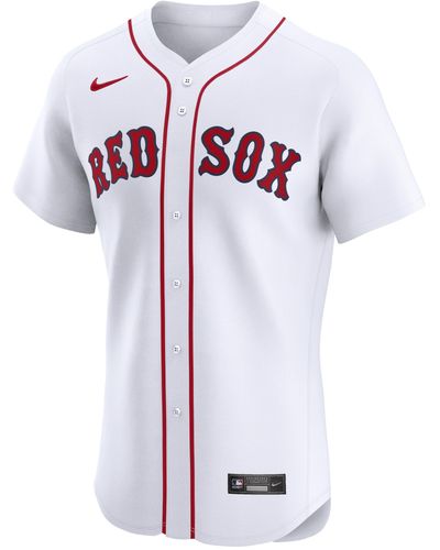 Nike David Ortiz Boston Red Sox Dri-fit Adv Mlb Elite Jersey - White