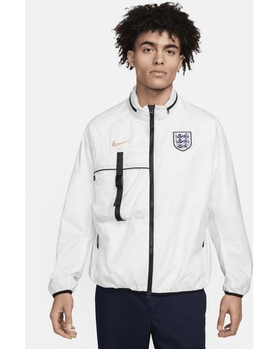 Nike England Football Jacket - White