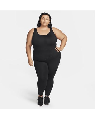 Nike One Dri-fit Bodysuit (plus Size) - Black