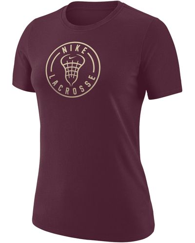 Nike Lacrosse T-shirt - Purple