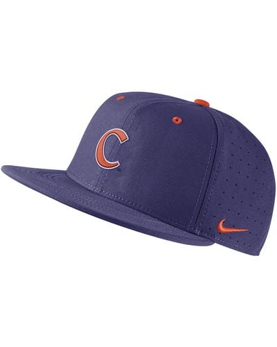 Nike Clemson College Baseball Hat - Purple