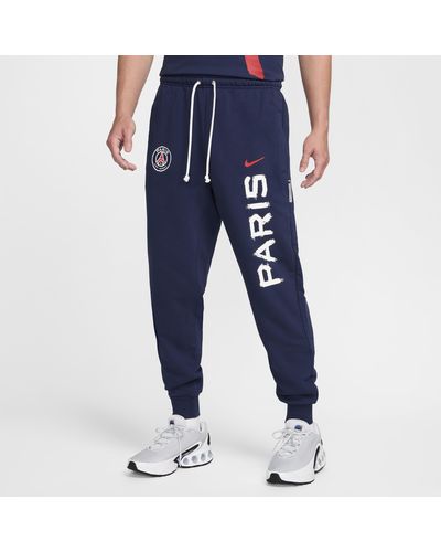 Nike Paris Saint-germain Standard Issue Dri-fit Football Tapered Pant - Blue