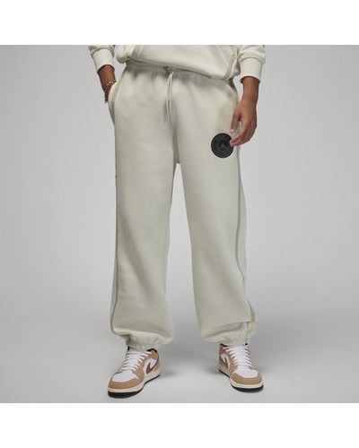 Nike Paris Saint-germain Fleece Trousers Polyester - Grey