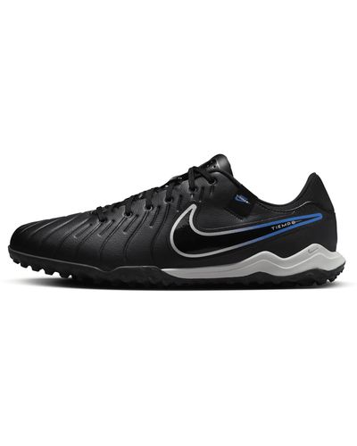 Nike Tiempo Legend 10 Academy Turf Low-top Football Shoes Leather - Black