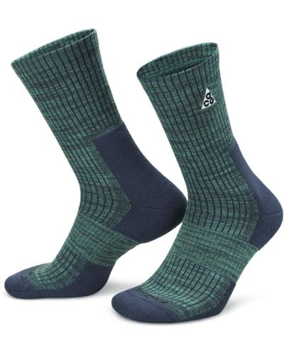 Nike Acg Everyday Cushioned Crew Socks (1 Pair) - Blue
