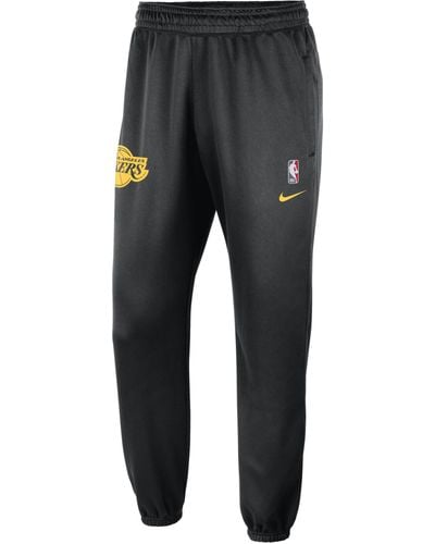 Nike Los Angeles Lakers Spotlight Dri-fit Nba Trousers Polyester - Grey