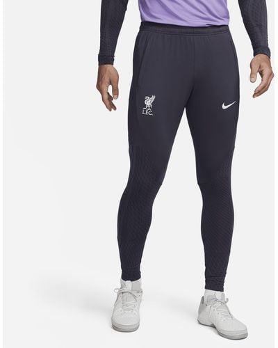 Nike Liverpool Fc Strike Third Dri-fit Soccer Knit Trousers - Blue