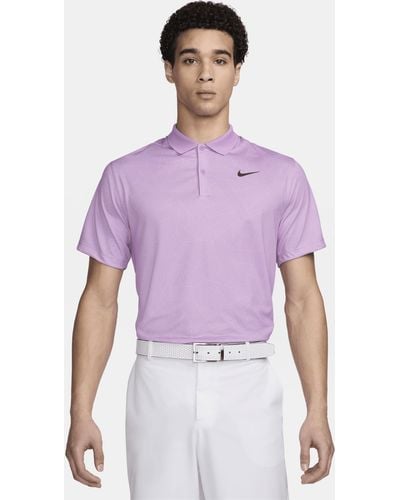 Nike Victory+ Dri-fit Golf Polo - Purple