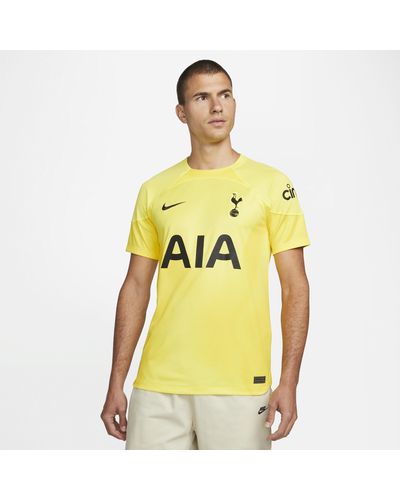 Nike Tottenham Hotspur 2022/23 Stadium Goalkeeper Dri-fit Football Shirt 50% Recycled Polyester - Yellow