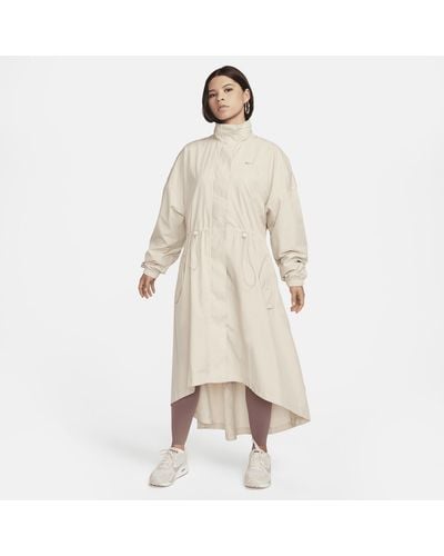 Nike Sportswear Essential Trench Coat - Natural