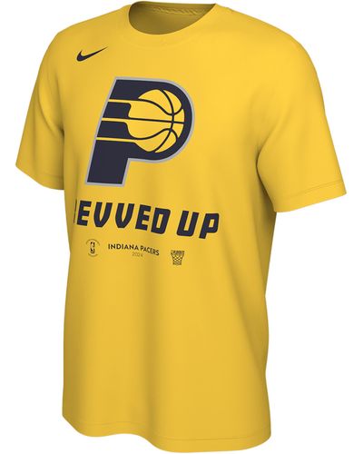 Nike Indiana Pacers Nba T-shirt - Yellow