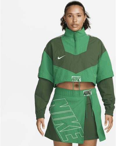 Nike Sportswear X United Oversized Woven Tracksuit Jacket - Green