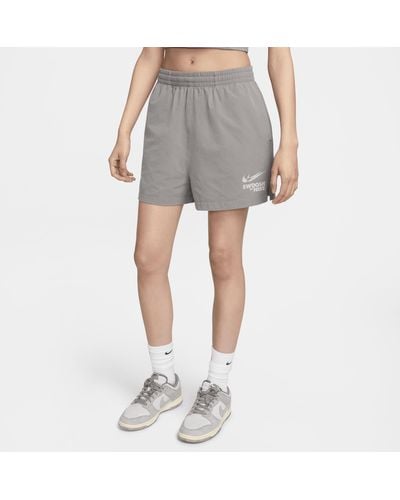 Nike Shorts woven sportswear - Grigio