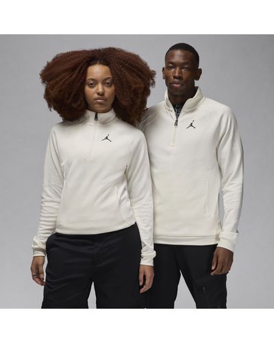 Nike Jordan Sport Golf Half-zip Top Polyester - Gray