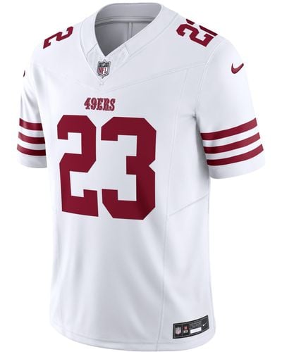 Nike Christian Mccaffrey San Francisco 49ers Dri-fit Nfl Limited Football Jersey - White