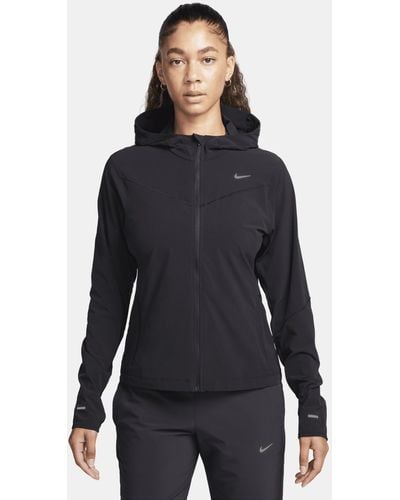 Nike Swift Uv Running Jacket Nylon - Black