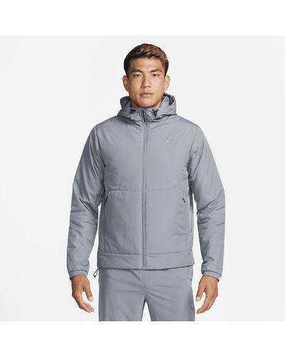 Nike Unlimited Therma-fit Versatile Jacket 50% Recycled Polyester - Blue
