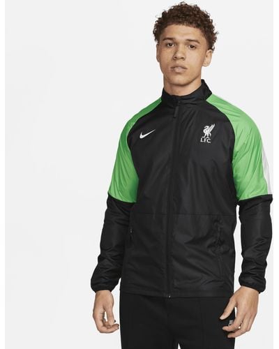 Nike Liverpool Fc Repel Academy Awf Soccer Jacket - Green