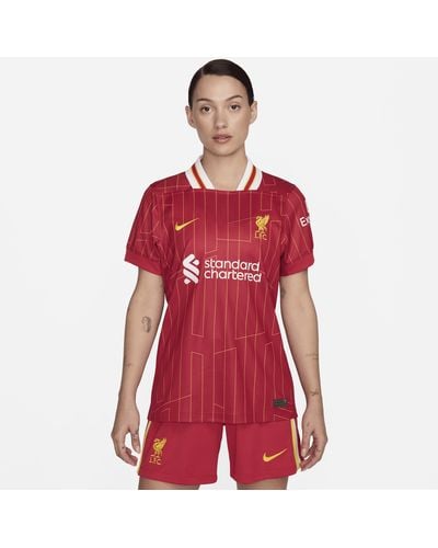 Nike Liverpool F.c. 2024 Stadium Home Dri-fit Football Replica Shirt Polyester - Red