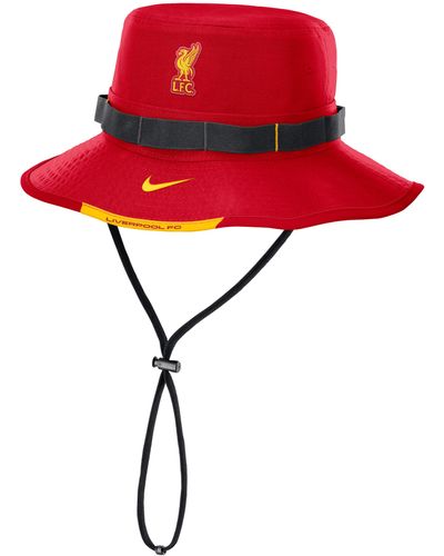 Nike Liverpool Fc Apex Dri-fit Boonie Bucket Hat - Red