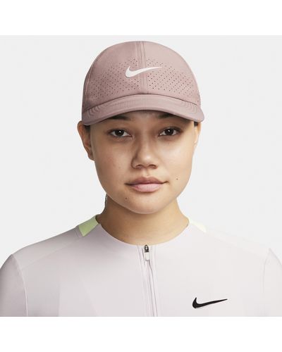 Nike Dri-fit Adv Club Unstructured Tennis Cap - Brown