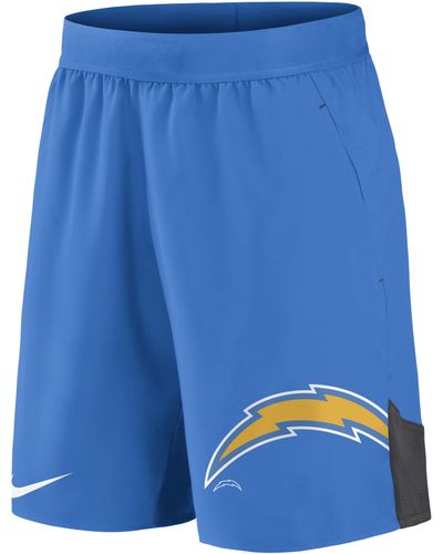 Nike Dri-fit Stretch (nfl Los Angeles Chargers) Shorts - Blue