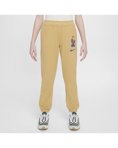 Nike Pantaloni da calcio air fff - Giallo