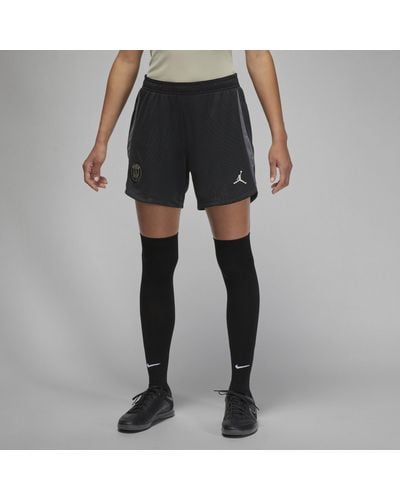 Nike Paris Saint-germain Strike Third Jordan Dri-fit Football Knit Shorts 50% Recycled Polyester - Black