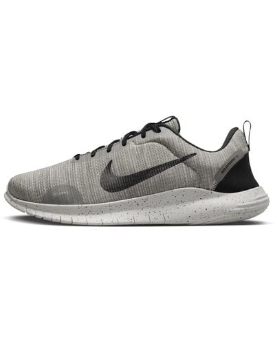 Nike Flex Experience Run 12 Road Running Shoes (extra Wide) - Gray