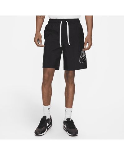 Nike Sportswear Alumni Woven Flow Shorts - Black