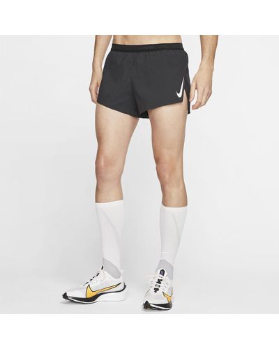 Nike Shorts da gara con slip foderati 10 cm dri-fit adv aeroswift - Nero