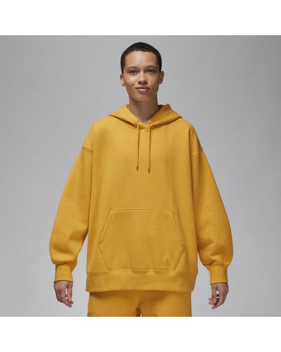 Nike Flight Fleece Pullover Hoodie - Yellow