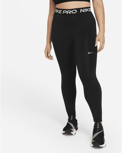 Nike Pro 365 legging (plus Size) - Zwart