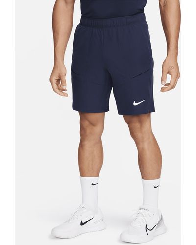 Nike Court Advantage Tennisshorts Van 23 Cm - Blauw