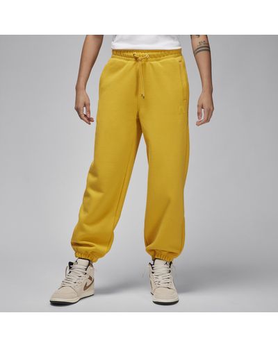 Nike Flight Fleece Trousers - Yellow