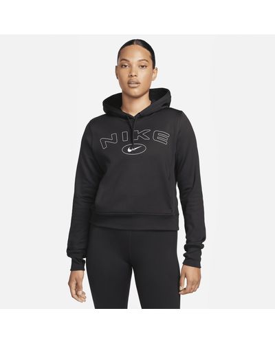 Nike Therma-fit One Pullover Graphic Hoodie - Black