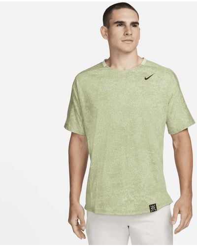 Nike Golf Club Golftop Met Korte Mouwen - Groen
