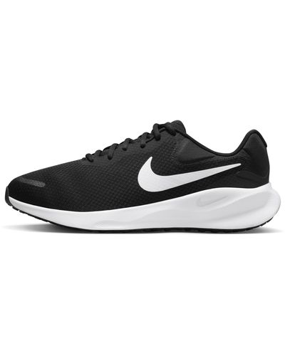 Nike Revolution 7 Road Running Shoes (extra Wide) - Black