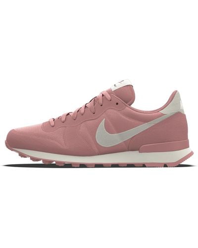 Nike Internationalist By You Custom Shoe - Pink
