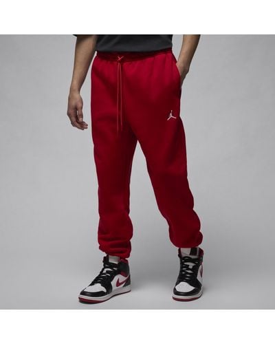 Nike Jordan Brooklyn Fleece Trousers Cotton/polyester - Red