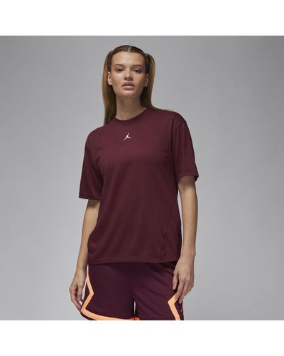 Nike Sport Diamond Short-sleeve Top - Purple