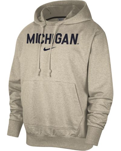 Nike Penn State Standard Issue College Pullover Hoodie - Gray