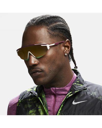 Nike Marquee Edge Mirrored Sunglasses - Brown